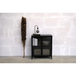 TRADEMARK LIVING BARACK GLASKABINET INDUSTRIELT LOOK - 94