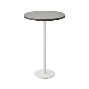 CANE-LINE GO BARBORD  M/LAVE GREY BORDPLADE - WHITE ALUMINIUM 102