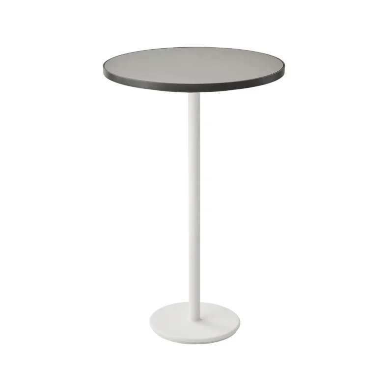 CANE-LINE GO BARBORD  M/LAVE GREY BORDPLADE - WHITE ALUMINIUM 102