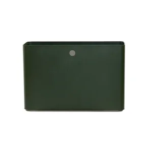 CANE-LINE GROW PLANTEKASSE REKTANGULR - DARK GREEN ALUMINIUM 90