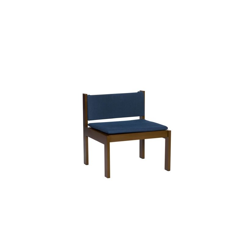 HUBSCH HAUS LOUNGESTOL BRUN - 65