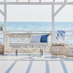 Sika Design Ottoman Exterior Lille Dove White - 55