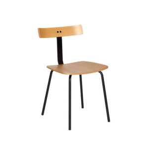 HUBSCH HOCK SPISESTOL SORT - 48