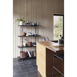 HBSCH NORM SINGLE LARGE M/4 HYLDER SORT - 100