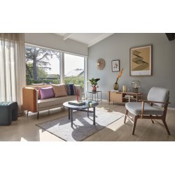 HBSCH FJORD SOFABORD SORT - 80