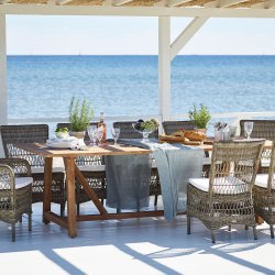 SIKA DESIGN GEORG TEAK UDTRKSBORD - 200