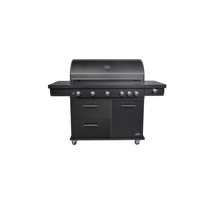 BORETTI IMPERATORE NERO 5 BRNDERE GASGRILL MAT/SORT - 166