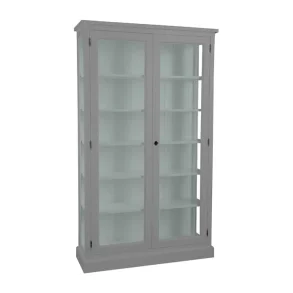 LIVINGOODIES H�J VITRINSKAB HONFLEUR GR�/GR�N - 120