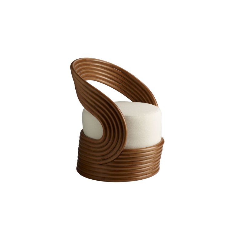 TINA K HOME RATTAN STOL - 60