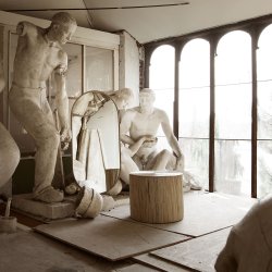 TINE K HOME SPEJL METAL HONEY GOLD - 115