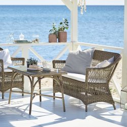 SIKA DESIGN CHARLOT EXTERIOR 2 PERS ANTIK INKL/HYNDE - 134