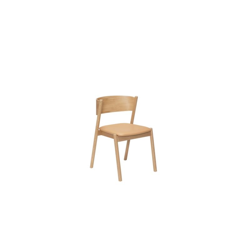HUBSCH OBLIQUE SPISESTOL S�DE NATUR - 55