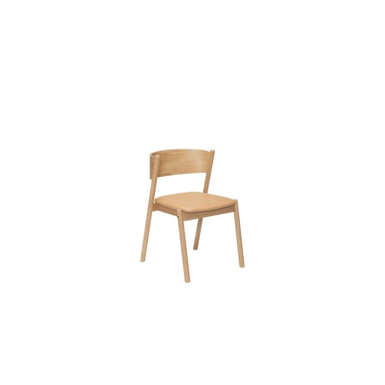 HUBSCH OBLIQUE SPISESTOL S�DE NATUR - 55