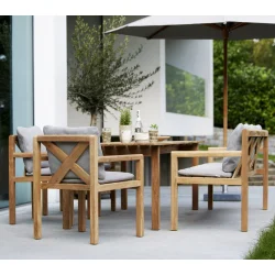 CANE-LINE GRACE STOL - TEAK 82