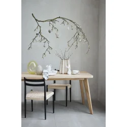 LENE BJERRE ELLIE SPISEBORD HVID EG - 200