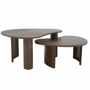 LENE BJERRE DRPE SOFABORD S/2 MRK BRUN - 95/79