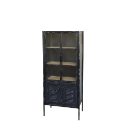 CHIC ANTIQUE VITRINESKAB M. GLASL�GER - 140