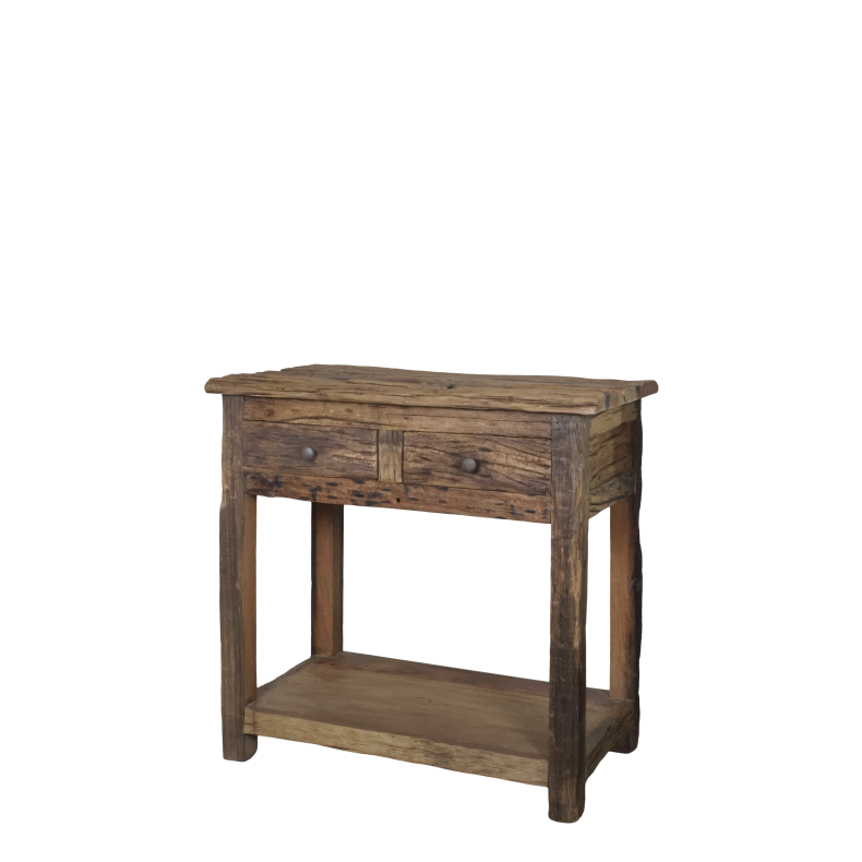 CHIC ANTIQUE GRIMAUD KONSOLBORD M. 2 SKUFFER - 80