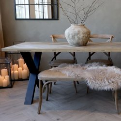 CHIC ANTIQUE SPISEBORD M. SILDEBEN - 200