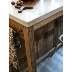 CHIC ANTIQUE GRIMAUD ANRETTERBORD M. MARMORPLADE - 120