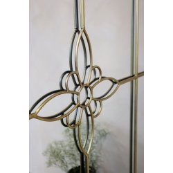 CHIC ANTIQUE SPEJL M. BLOMST - 180