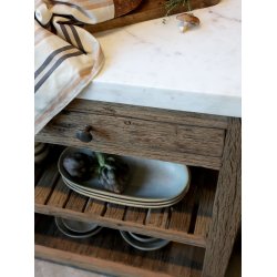 CHIC ANTIQUE GRIMAUD ANRETTERBORD M. MARMORPLADE - 120
