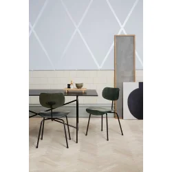 PLEASE WAIT TO BE SEATED EIERMANN2 MRKEBL BORDPLADE/CHROMESTEL - 180