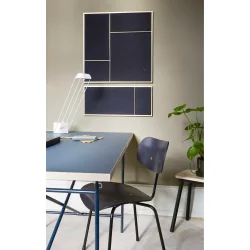 PLEASE WAIT TO BE SEATED EIERMANN2 MRKEBL BORDPLADE/CHROMESTEL - 180