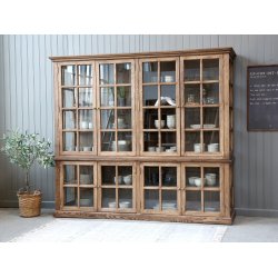 CHIC ANTIQUE MARSEILLE VITRINESKAB M/8 LGER GENBRUGSTR - 220