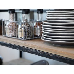 CHIC ANTIQUE GL. FRANSK ANRETTERBORD - 120