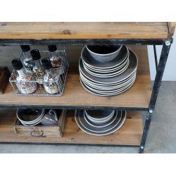 CHIC ANTIQUE GL. FRANSK ANRETTERBORD - 120