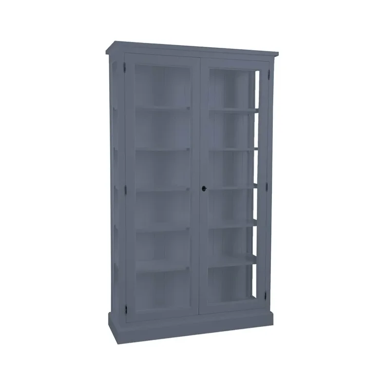 LIVINGOODIES H�J VITRINSKAB HONFLEUR BL� - 120