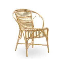 Sika Design Robert Spisebordsstol alu/rattan - 81
