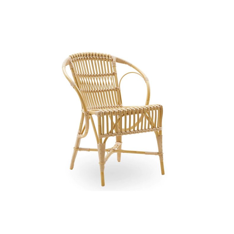Sika Design Robert Spisebordsstol alu/rattan - 81