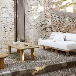 TINE K HOME LOUNGEBORD TEAK - 170