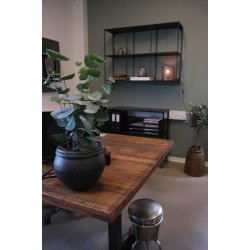 TRADEMARK LIVING WASHINGTON REOL M/6 RUM SORT - 120