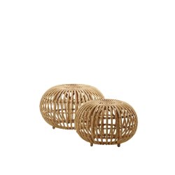 Sika Design Ottoman Stor Natural - 65