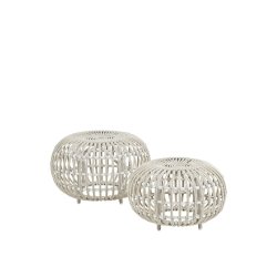 Sika Design Ottoman Exterior Lille Dove White - 55