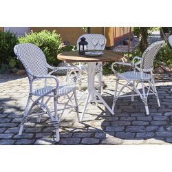 Sika Design Isabell Exterior Cafstol m/ Armln Hvid - 92