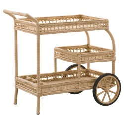 SIKA DESIGN JAMES SERVERINGSVOGN ALU/NATUR - 102