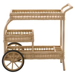 SIKA DESIGN JAMES SERVERINGSVOGN ALU/NATUR - 102