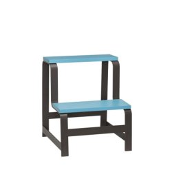 H�BSCH STEP SKAMMEL BL�/BRUN - 44