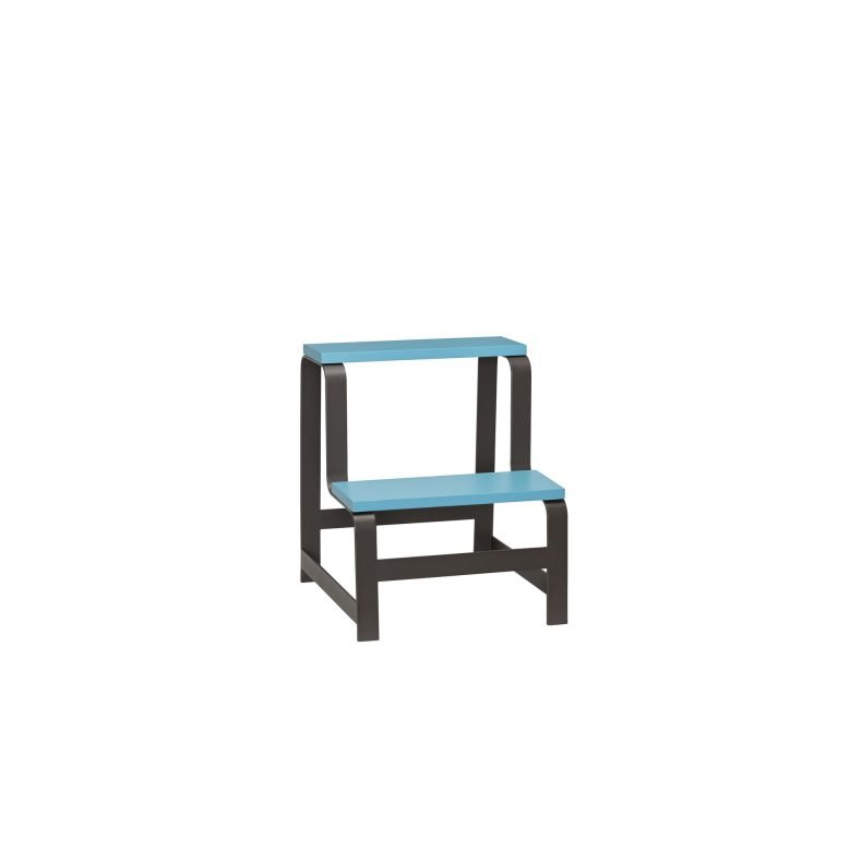 HUBSCH STEP SKAMMEL BL/BRUN - 44