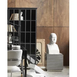 NORDAL TAURA SOFABORD SORT/HVID - 47