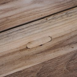 TINE K HOME SPISEBORD AF GENANVENDT TEAK - 240