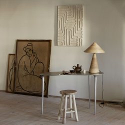 TINE K HOME DUNEDESK RAW ALU - 120