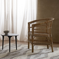 TINE K HOME STOL RATTAN INKL HYNDE SAND - 82