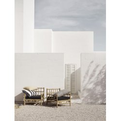 TINE K HOME BAMBUS LOUNGE STOL PHANTOM HYNDE - 76