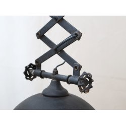 CHIC ANTIQUE FACTORY LOFTLAMPE SORT - 32