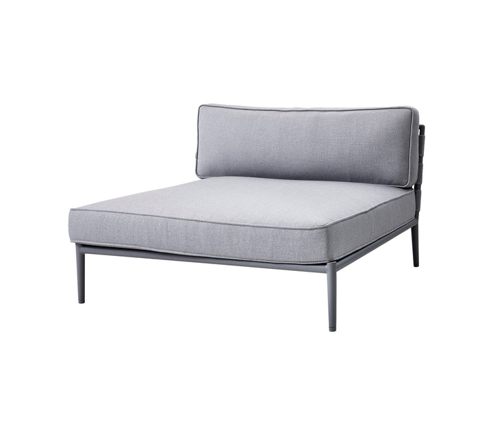 CANE-LINE DAYBED MODUL - LIGHT GREY 140